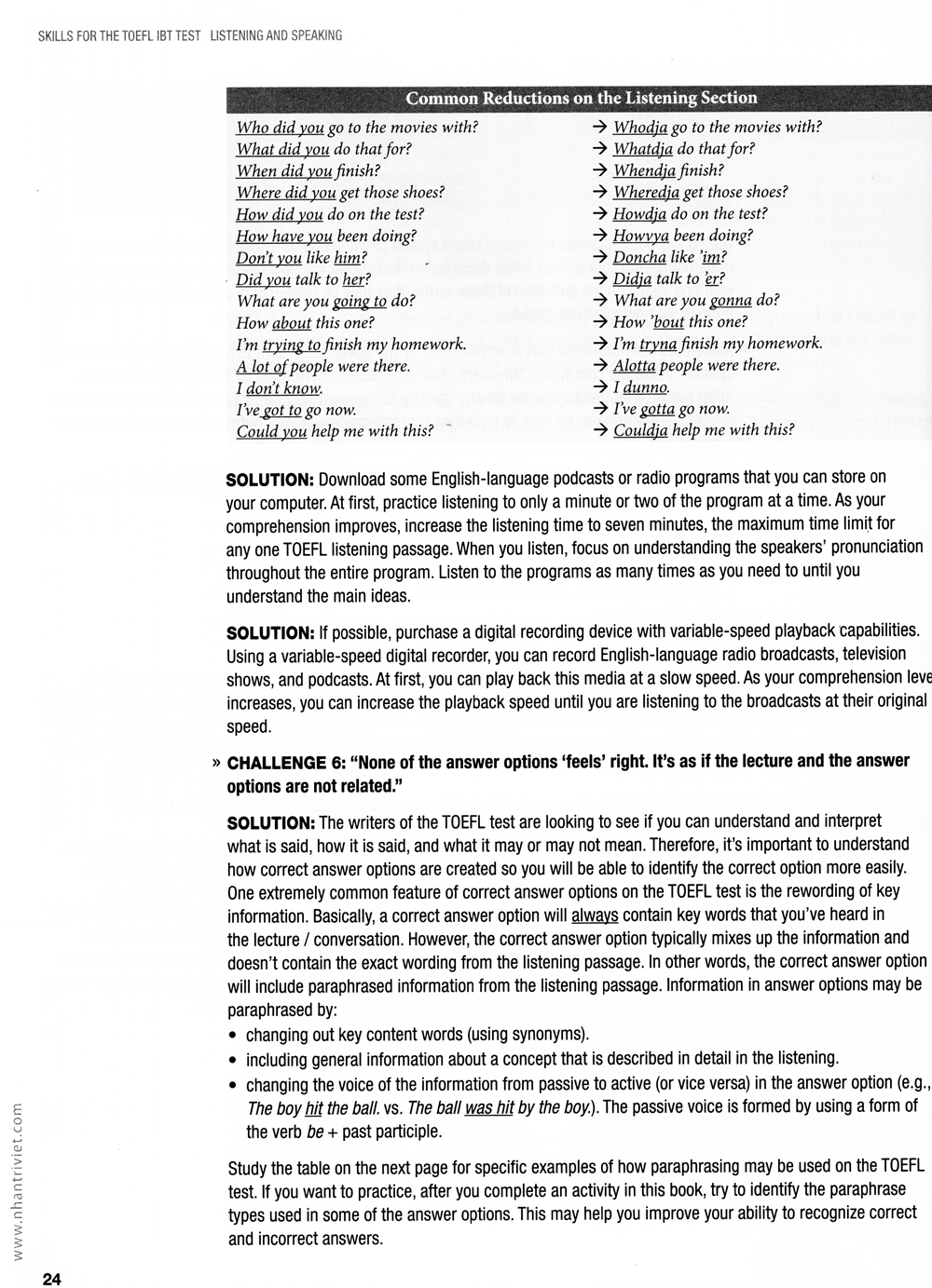 collins skills for the toefl ibt test - listening and speaking (kèm cd)