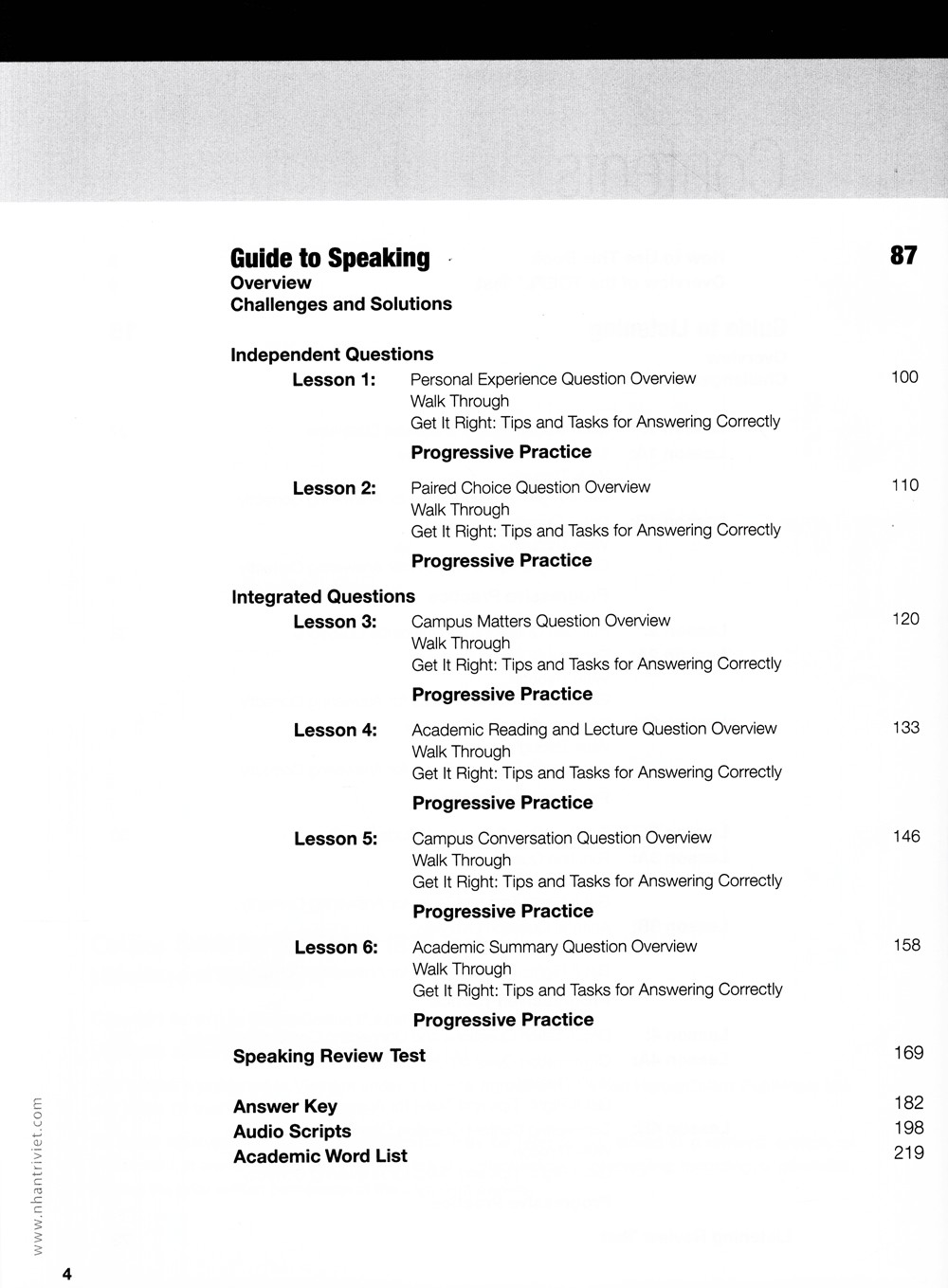 collins skills for the toefl ibt test - listening and speaking (kèm cd)