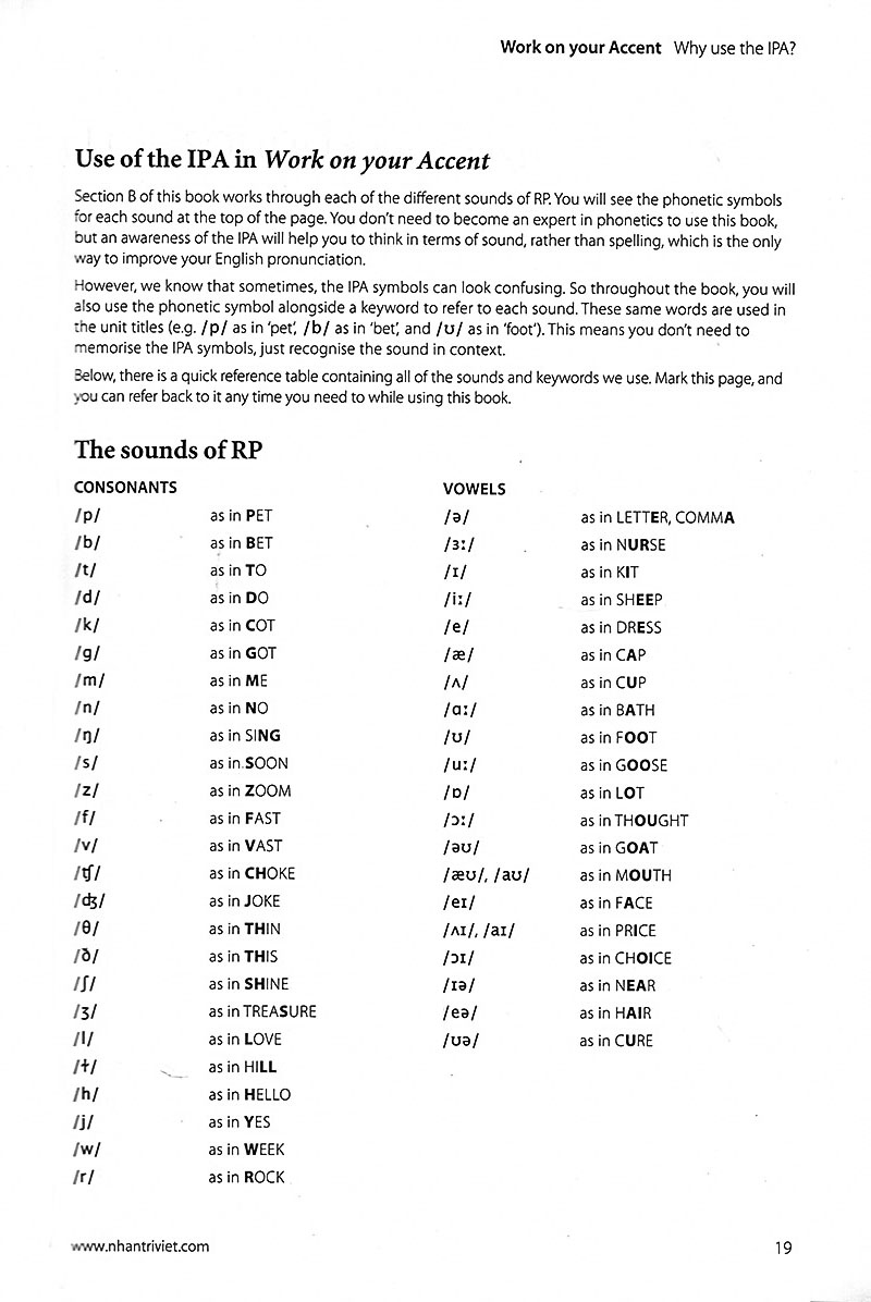 collins work on your accent