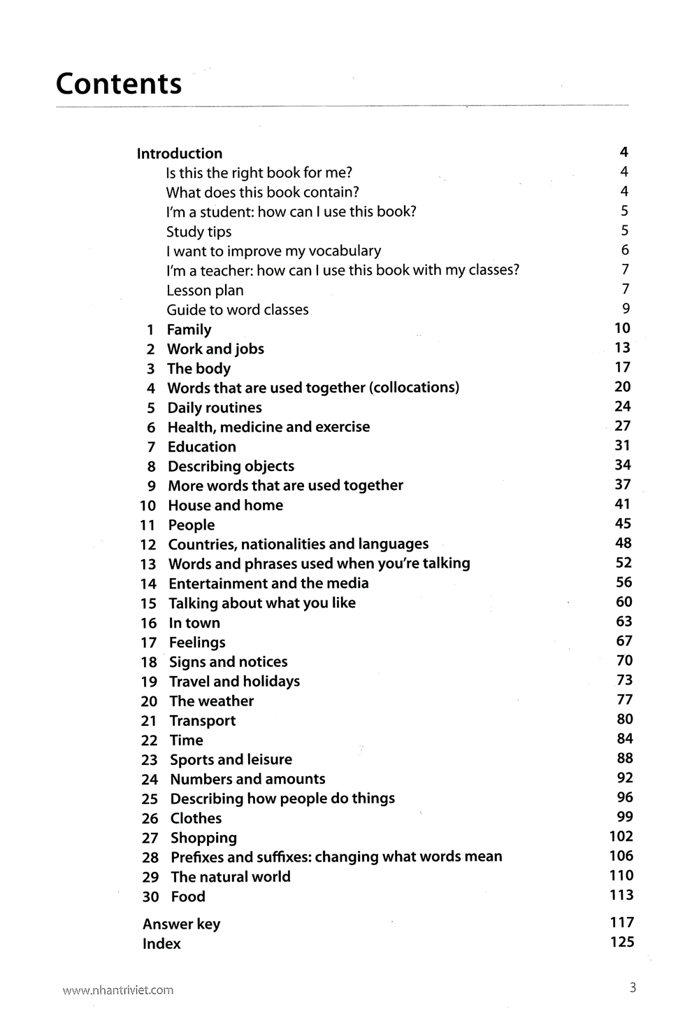 collins work on your vocabulary a2 - pre-intermediate