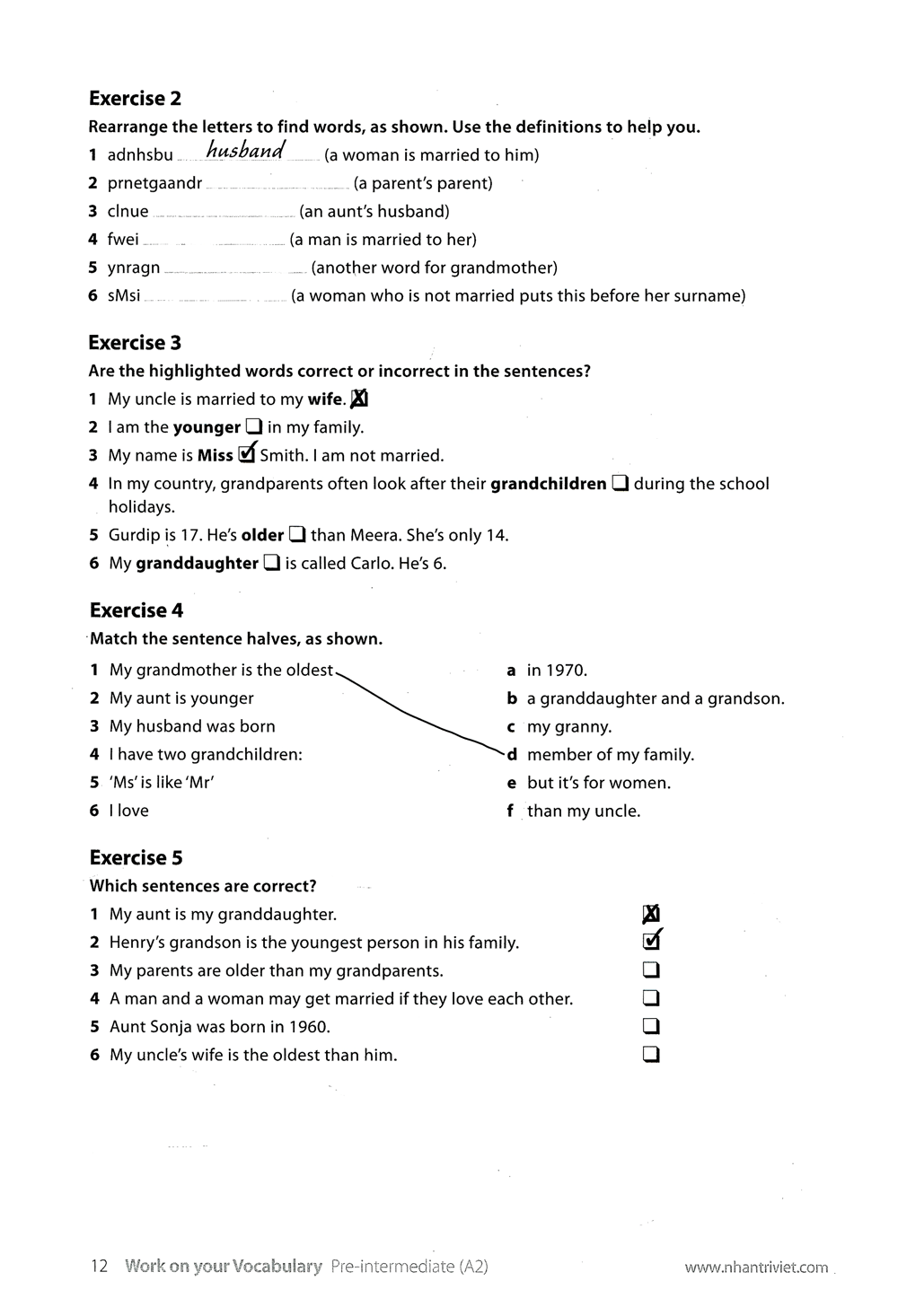 collins work on your vocabulary a2 - pre-intermediate