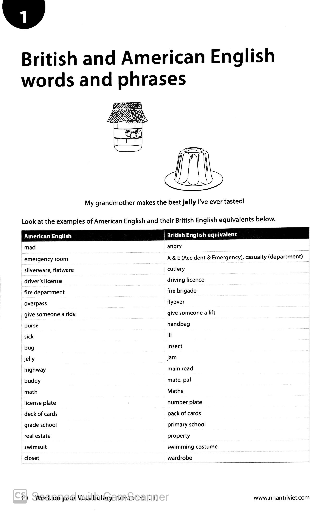 collins work on your vocabulary - advanced c1