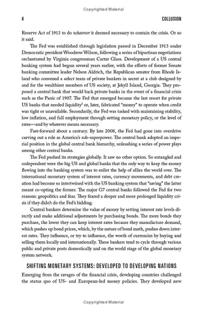 collusion: how central bankers rigged the world