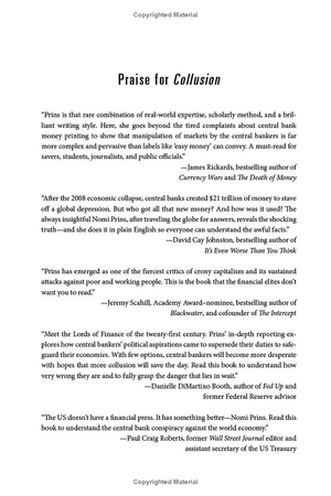 collusion: how central bankers rigged the world