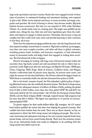 collusion: how central bankers rigged the world