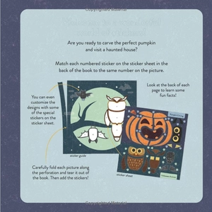 color with stickers - halloween