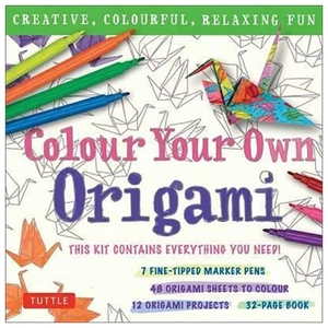 color your own origami kit