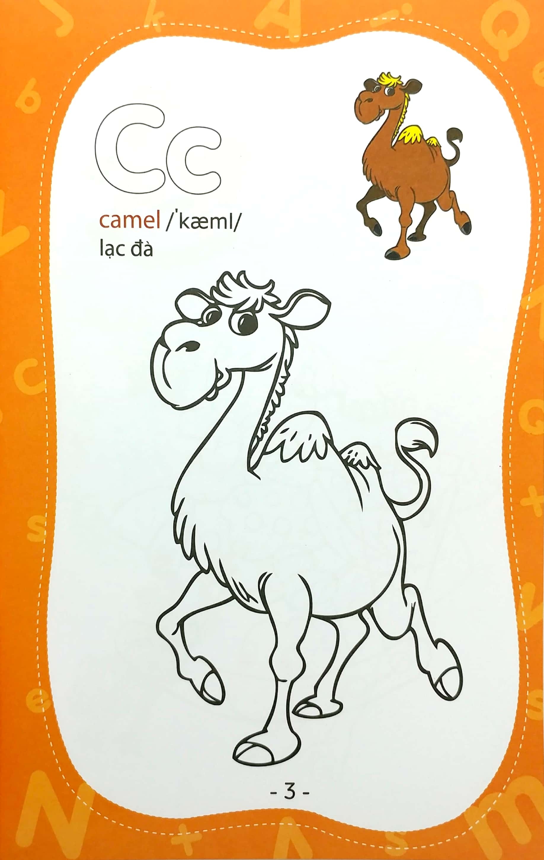 coloring book - tập tô màu - bảng chữ cái (tái bản)