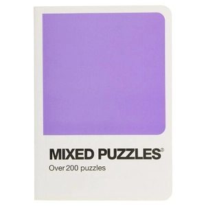 colour block puzzle book - mixed puzzles