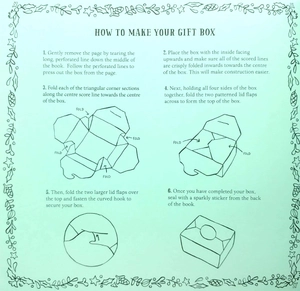 colouring book boxes: christmas