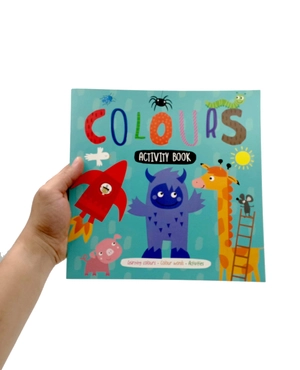 colours - activity book