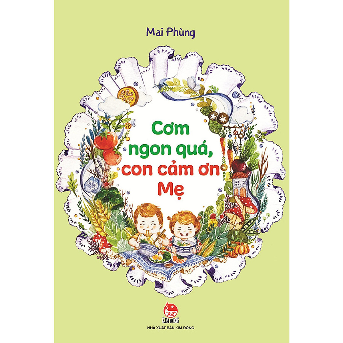 cơm ngon quá, con cám ơn mẹ