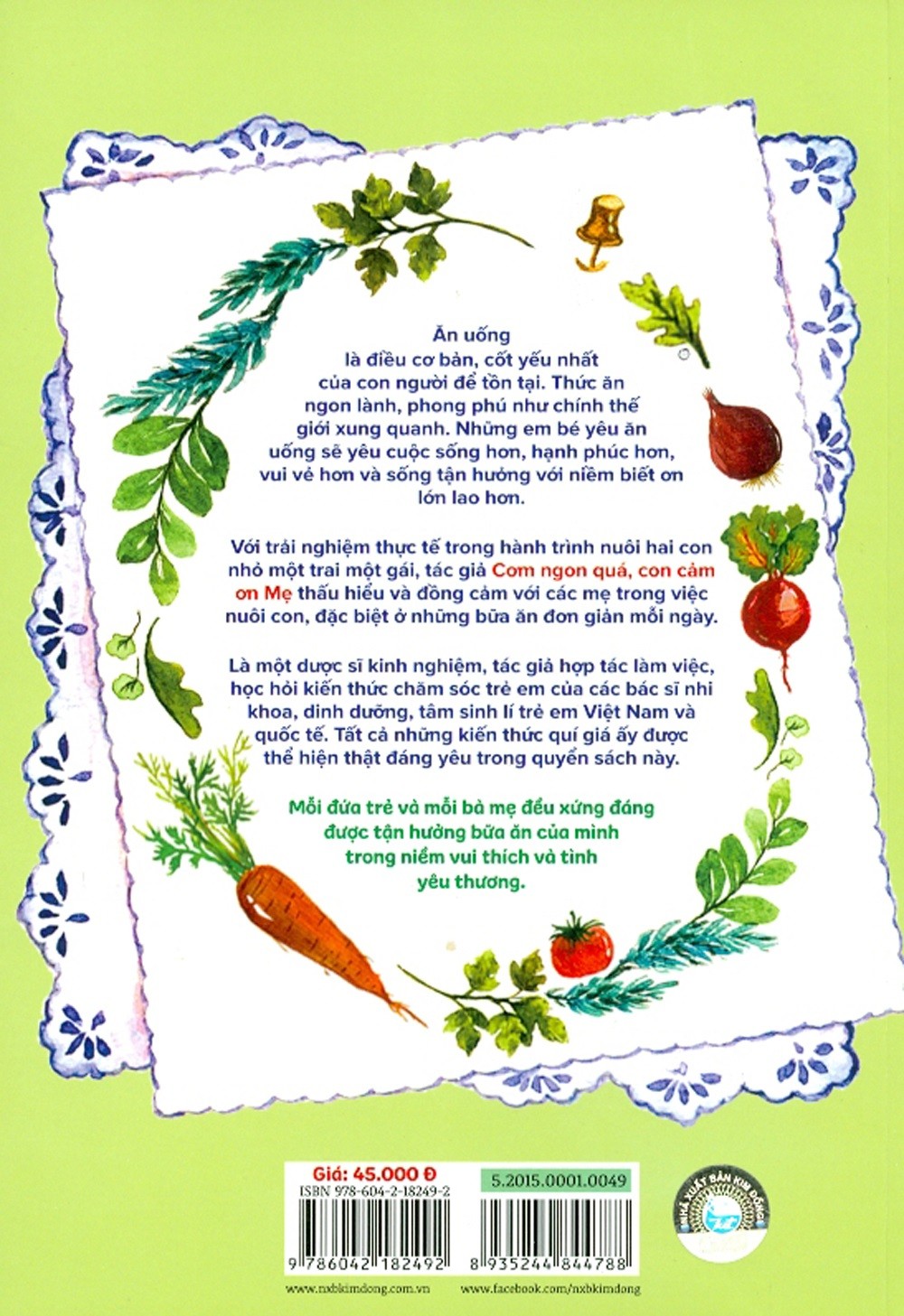 cơm ngon quá, con cám ơn mẹ