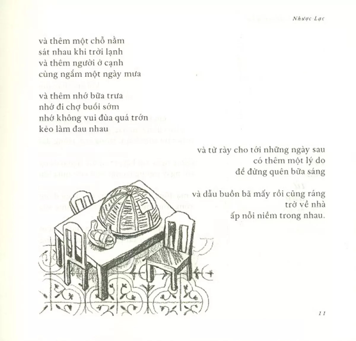 cơm nhà nói chung là êm