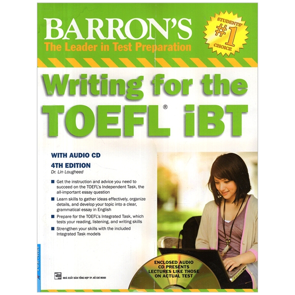 combo barron's writing for the toefl ibt 4th edition (sách kèm cd)