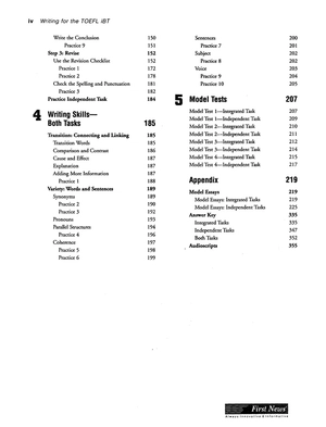 combo barron's writing for the toefl ibt 4th edition (sách kèm cd)