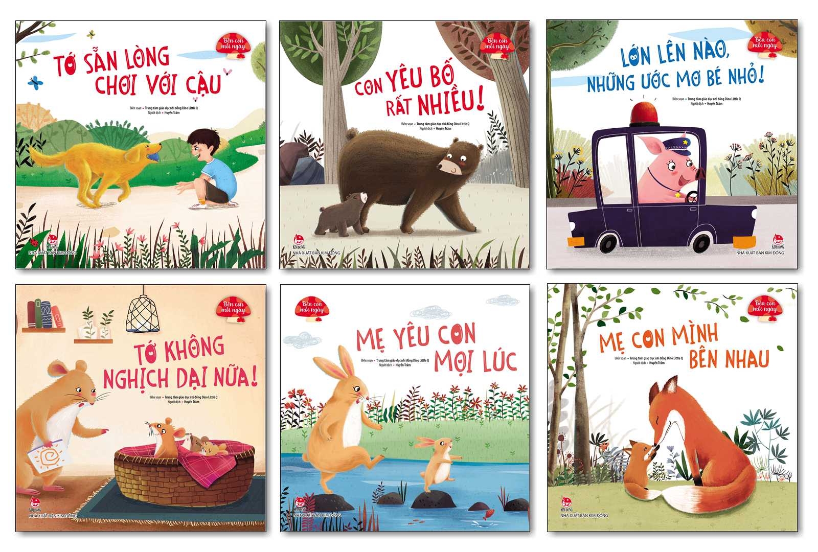 combo bên con mỗi ngày (bộ 6 cuốn)