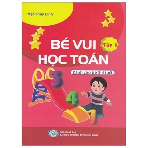 combo bộ 03 quyển bé vui học toán 3-4t (kèm bộ dụng cụ học sinh)