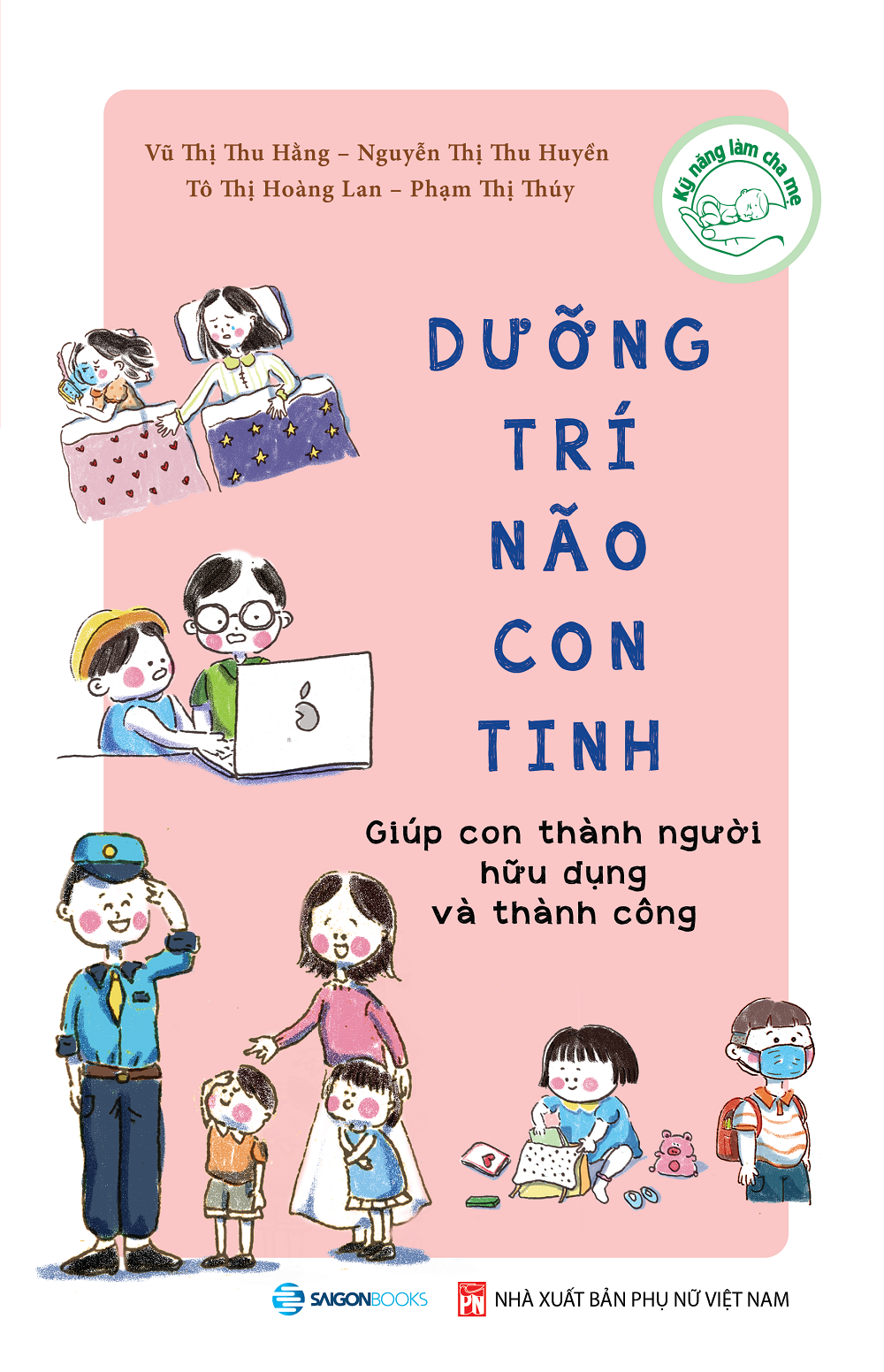 combo dưỡng trí não con tinh + chăm trái tim con ấm (bộ 2 cuốn)