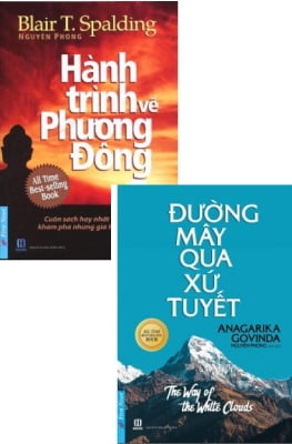combo hành trình về phương đông + đường may qua xứ tuyết (bộ 2 cuốn) - tái bản