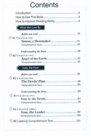 combo happy reader: tolstoy's short stories (sách kèm cd)
