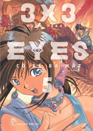 combo manga - 3x3 eyes - cô bé ba mắt: tập 1-5 (bộ 5 tập)