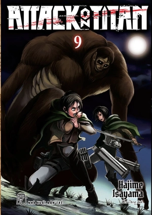 combo manga - attack on titan: tập 1 - 10 (bộ 10 tập)