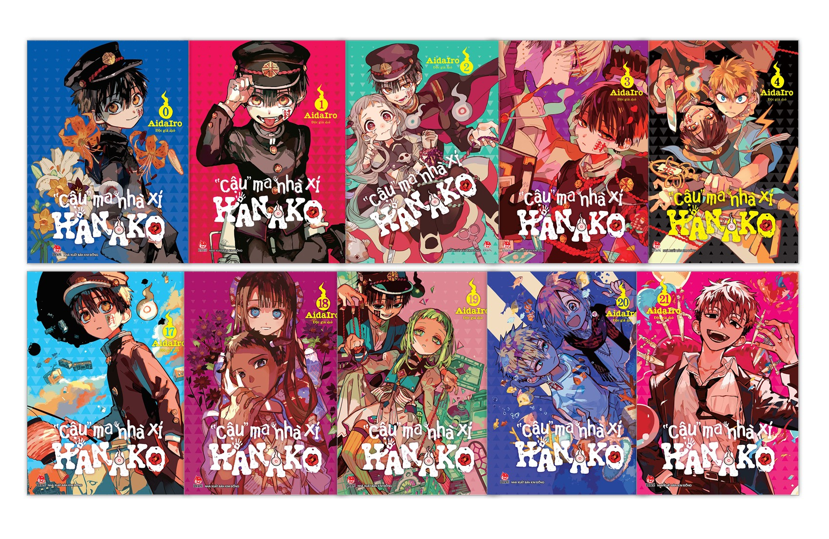 Combo Manga - "Cau" Ma Nha Xi Hanako: Tap 0 - 21 (Bo 22 Tap) (Tai Ban 2025)