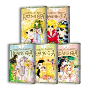combo manga - dấu ấn hoàng gia: tập 1 - 5 (bộ 5 tập) - tặng kèm postcard