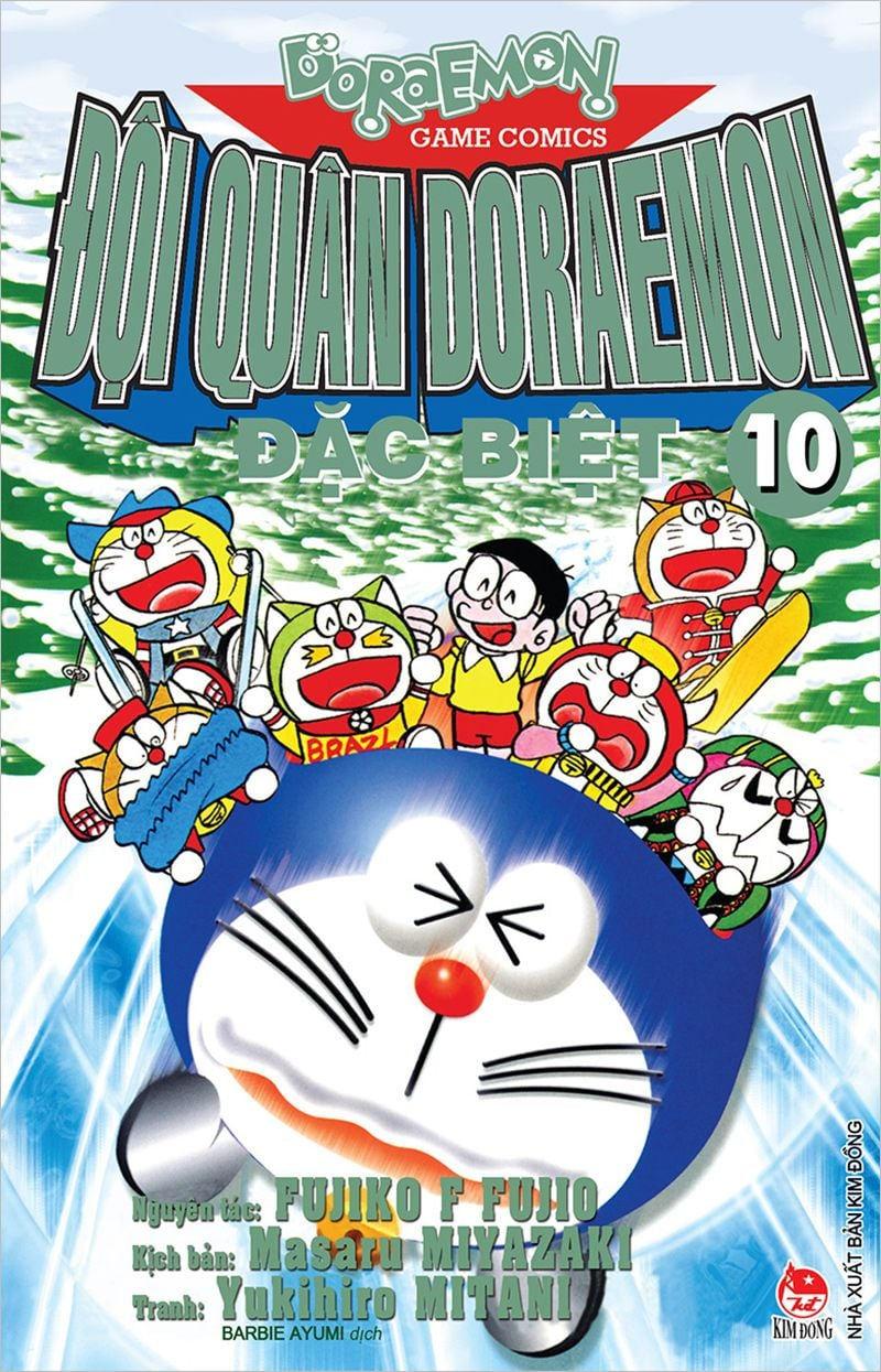 combo manga - đội quân doraemon đặc biệt: tập 1 - 12 (bộ 12 tập)