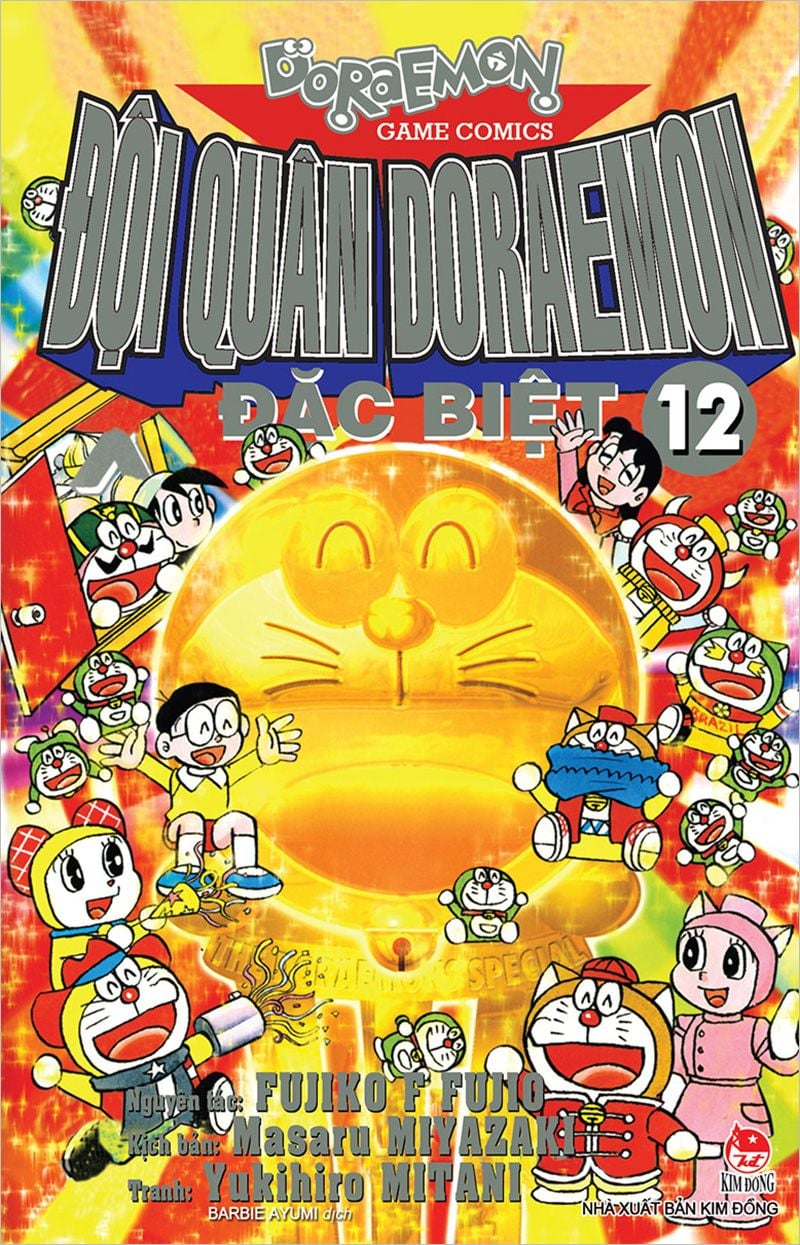combo manga - đội quân doraemon đặc biệt: tập 1 - 12 (bộ 12 tập)