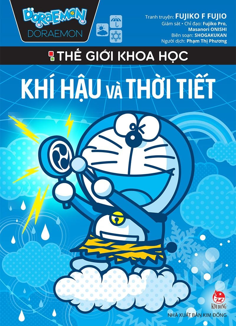 combo manga - doraemon - thế giới khoa học (bộ 5 tập)