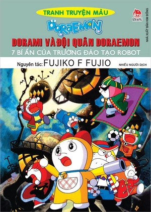 combo manga - doraemon - tranh truyện màu - đội quân doraemon (bộ 5 tập)