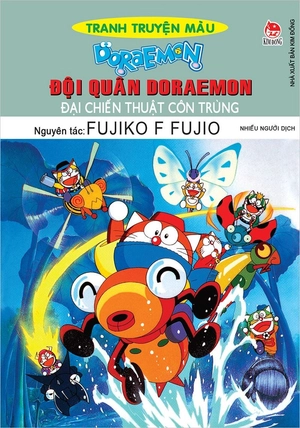 combo manga - doraemon - tranh truyện màu - đội quân doraemon (bộ 5 tập)