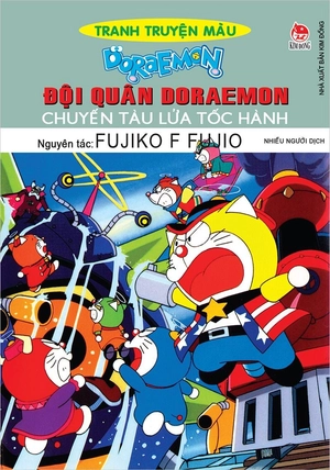 combo manga - doraemon - tranh truyện màu - đội quân doraemon (bộ 5 tập)
