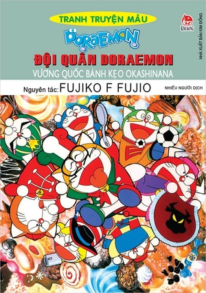 combo manga - doraemon - tranh truyện màu - đội quân doraemon (bộ 5 tập)