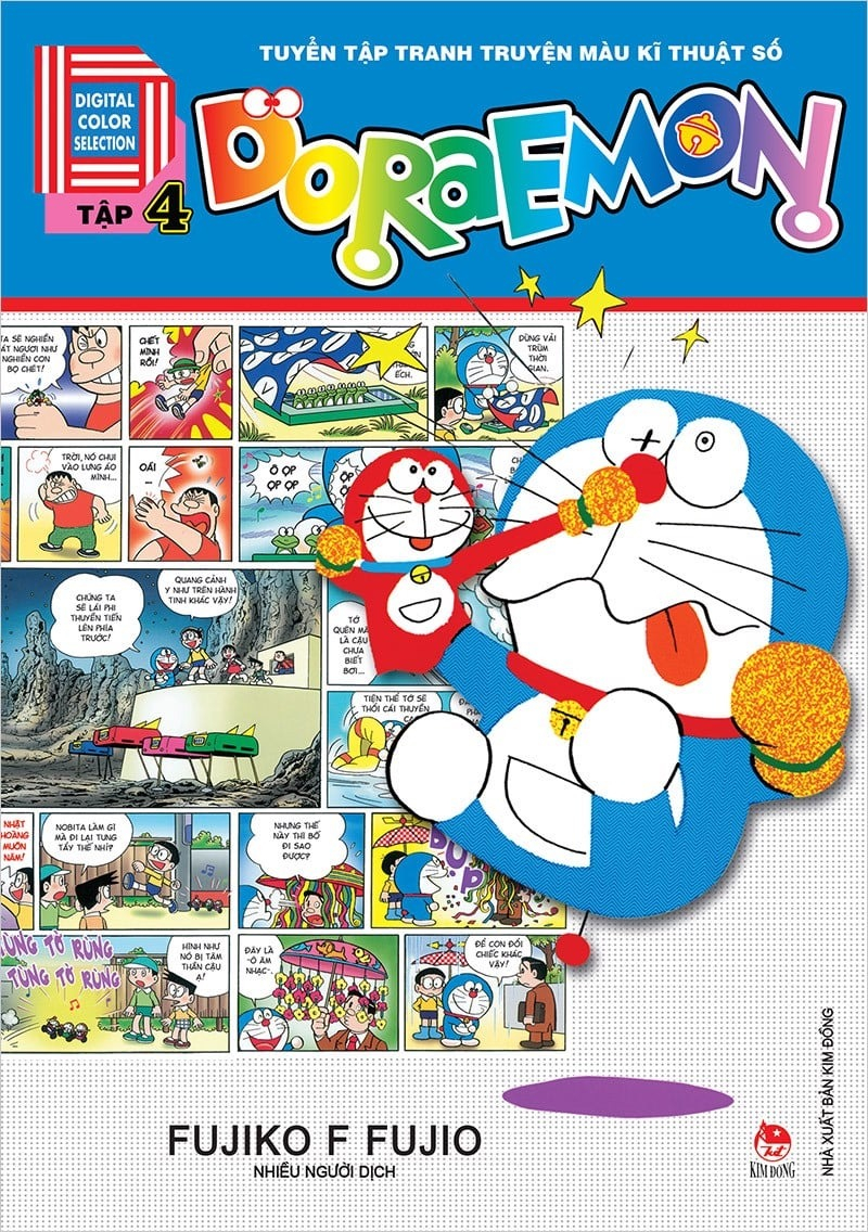 combo manga - doraemon - tuyển tập tranh truyện màu kĩ thuật số: tập 1 - 6 (bộ 6 tập)