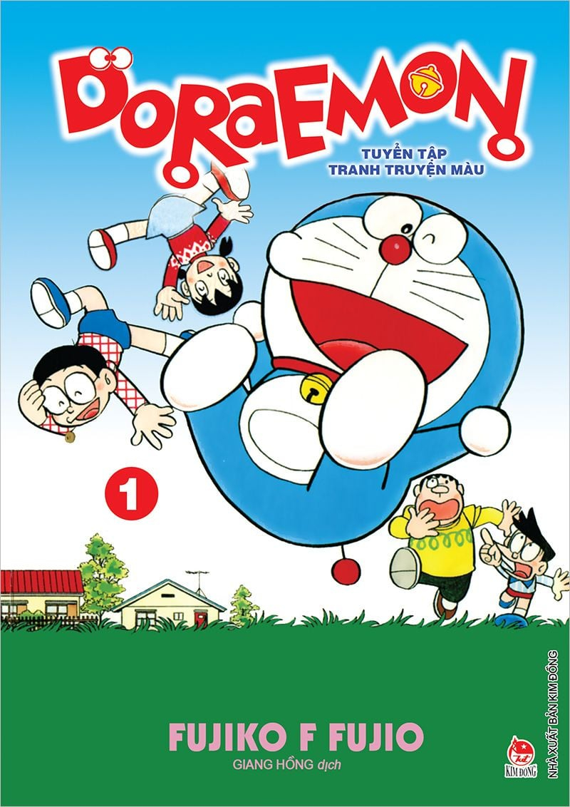 combo manga - doraemon - tuyển tập tranh truyện màu: tập 1 - 6 (bộ 6 tập)