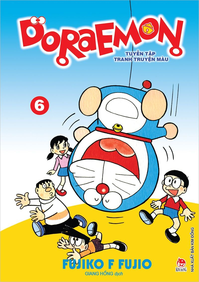combo manga - doraemon - tuyển tập tranh truyện màu: tập 1 - 6 (bộ 6 tập)