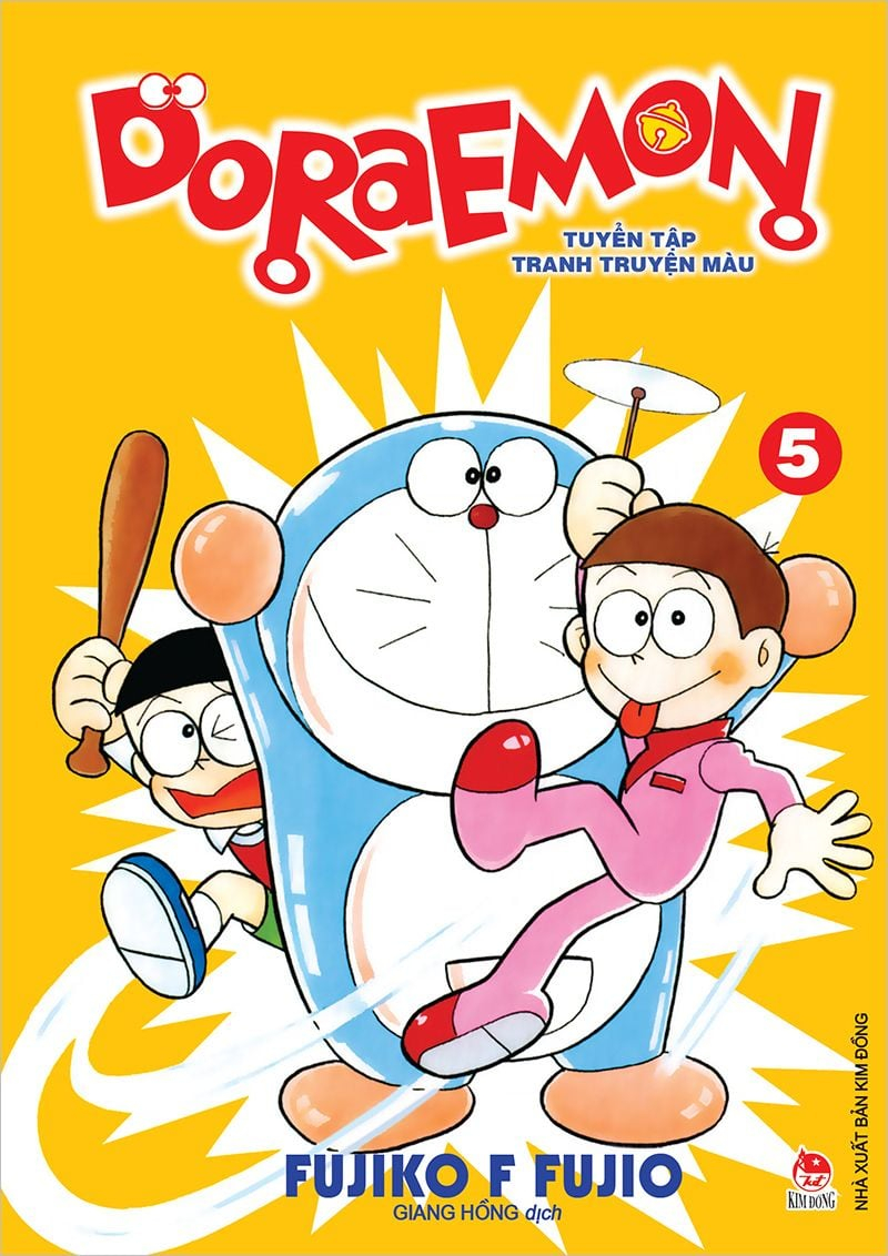 combo manga - doraemon - tuyển tập tranh truyện màu: tập 1 - 6 (bộ 6 tập)