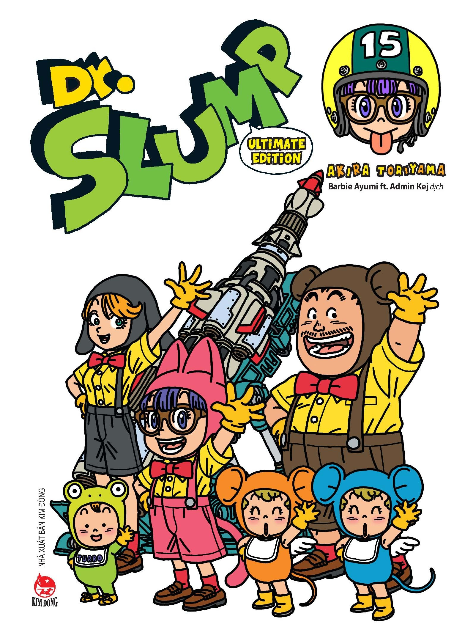 combo manga - dr.slump - ultimate edition: tập 1 - 15 (bộ 15 tập)