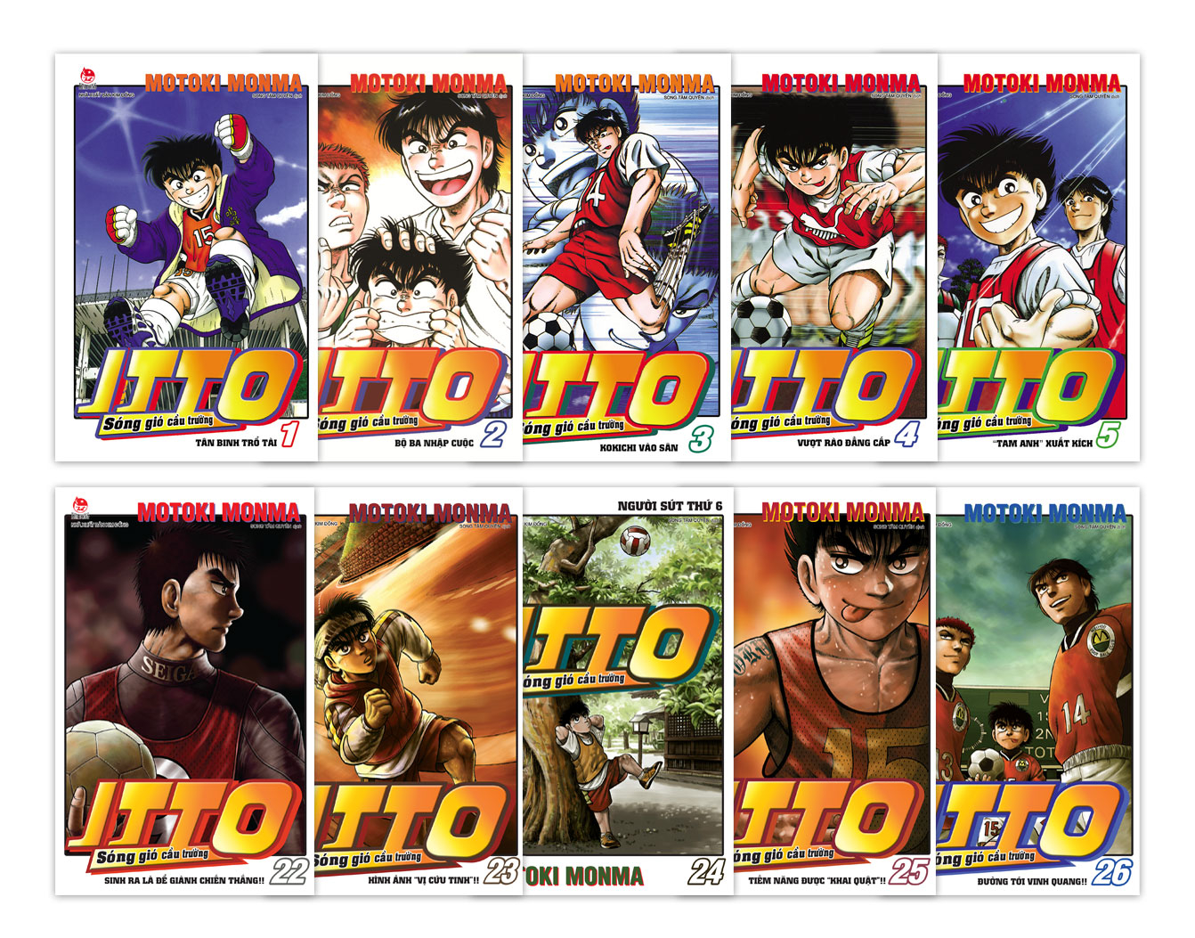 Combo Manga - Itto - Song Gio Cau Truong: Tap 1 - 26 (Bo 26 Tap) (Tai Ban 2025)