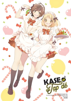 combo manga - kase - bánh kem + bìm bìm biếc + cơm hộp + tạp dề (bộ 4 cuốn) - tặng kèm 3 poster a3