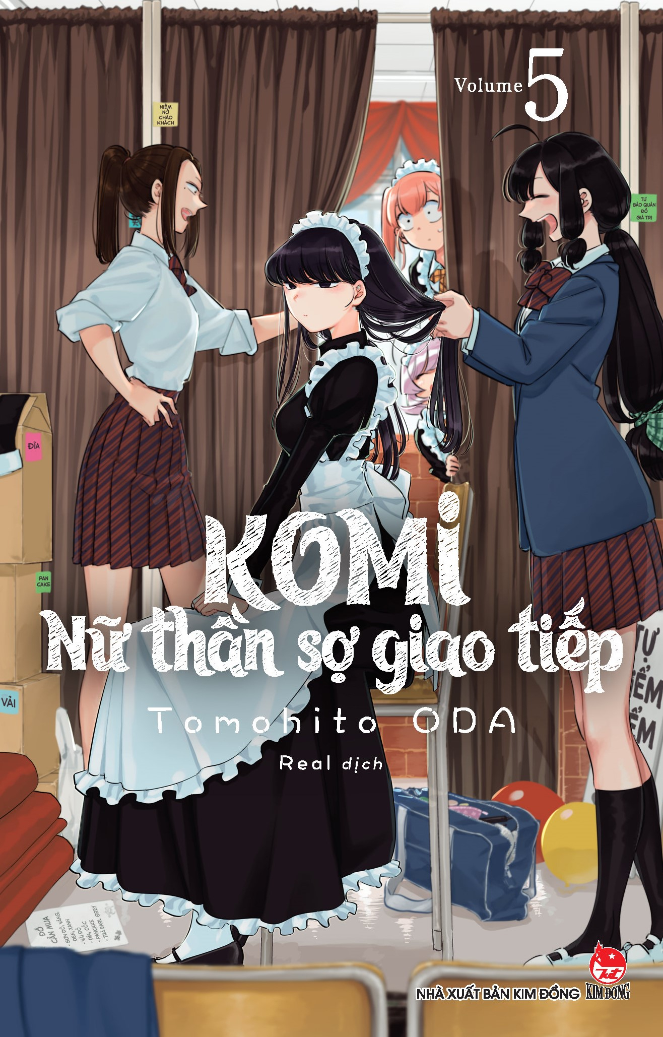 Combo Manga - Komi - Nu Than So Giao Tiep: Tap 1 - 10 (Bo 10 Tap)
