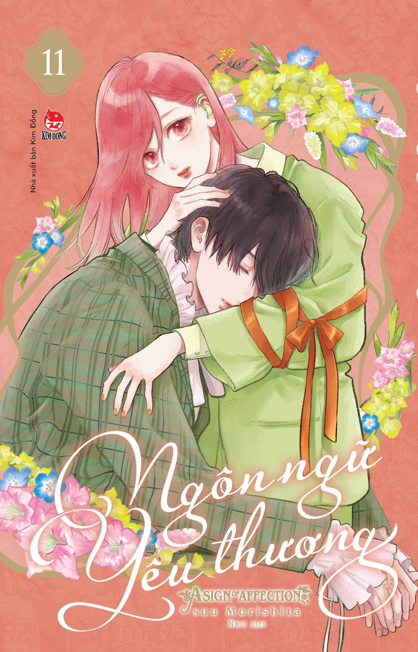 Combo Manga - Ngon Ngu Yeu Thuong - A Sign Of Affection: Tap 1 - 11 (Bo 11 Tap)