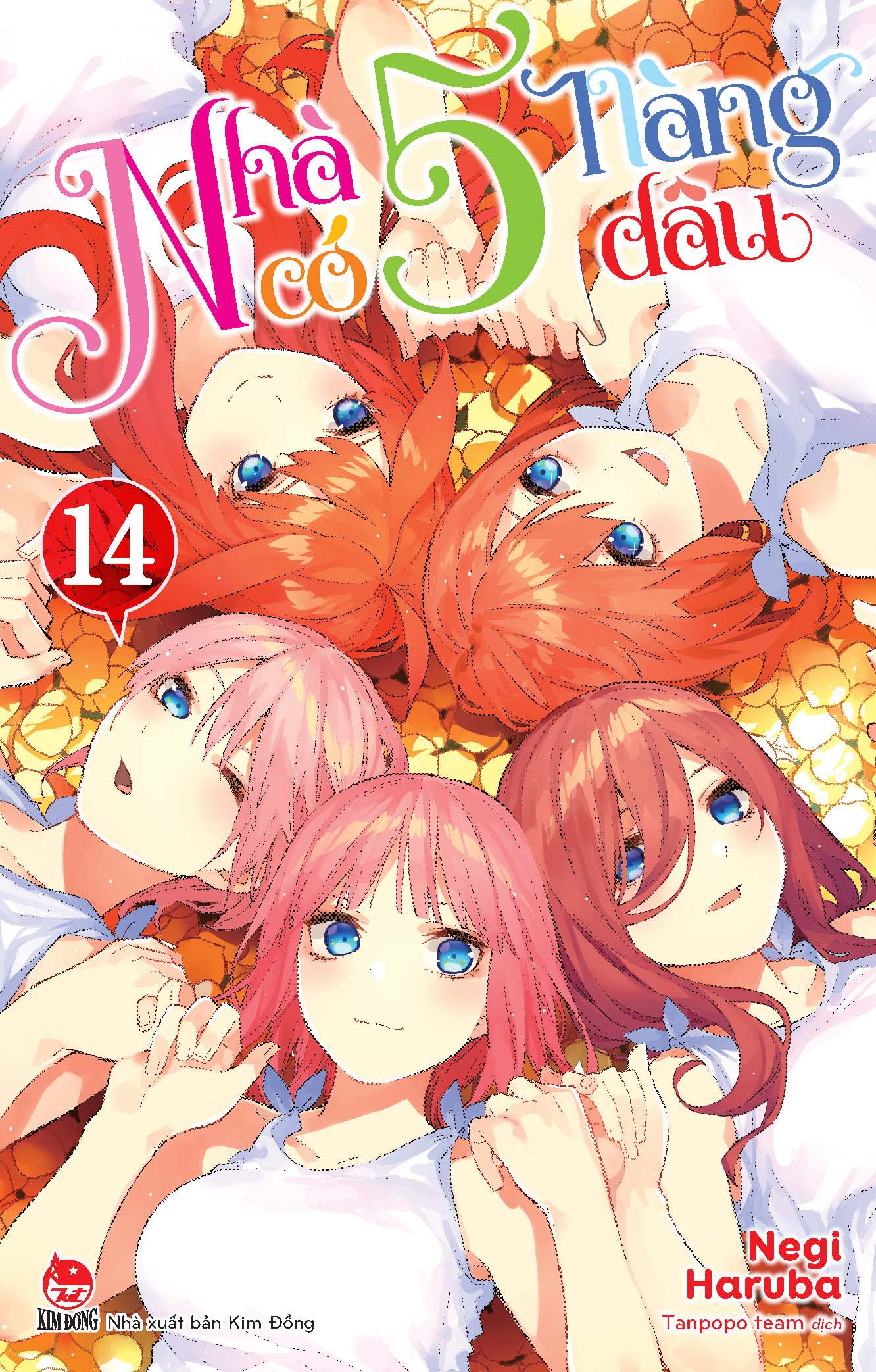 Combo Manga - Nha Co 5 Nang Dau: Tap 1 - 14 (Bo 14 Tap)