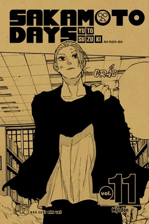 combo manga - sakamoto days - tập 11 - một đòn - bản thường + bản đặc biệt (bộ 2 cuốn) - tặng kèm sheet 5 standee đế gập + obi + huy hiệu + set 3 card đổi nền + standee lắp ghép