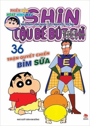 combo manga - shin - cậu bé bút chì - phiên bản hoạt hình màu: tập 31 - 40 (bộ 10 cuốn)