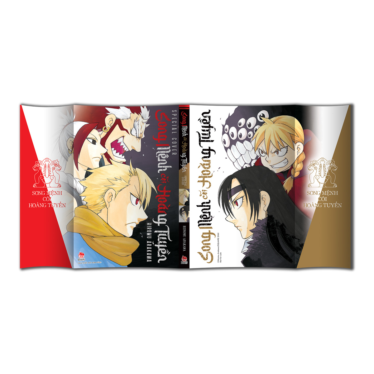 Combo Manga - Song Mệnh Cõi Hoàng Tuyền - Tập 1 - Bản Thường + Bản Đặc Biệt (Bộ 2 Cuốn) - Tặng Kèm Special Cover + Special Cover Metalize + Lịch Để Bàn 2026 + Postcard Metalize + Trang Màu Bổ Sung Từ Tạp Chí + Postcard Có Chữ Kí Tác Giả