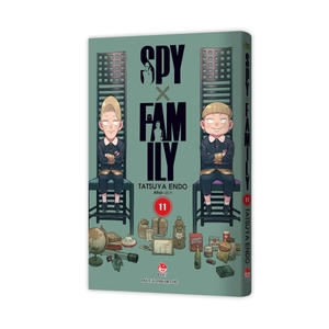 combo manga - spy x family - tập 11 - bản thường + bản đặc biệt - tặng kèm standee pvc + obi + bìa áo pvc + standee acrylic + set bookmark pvc
